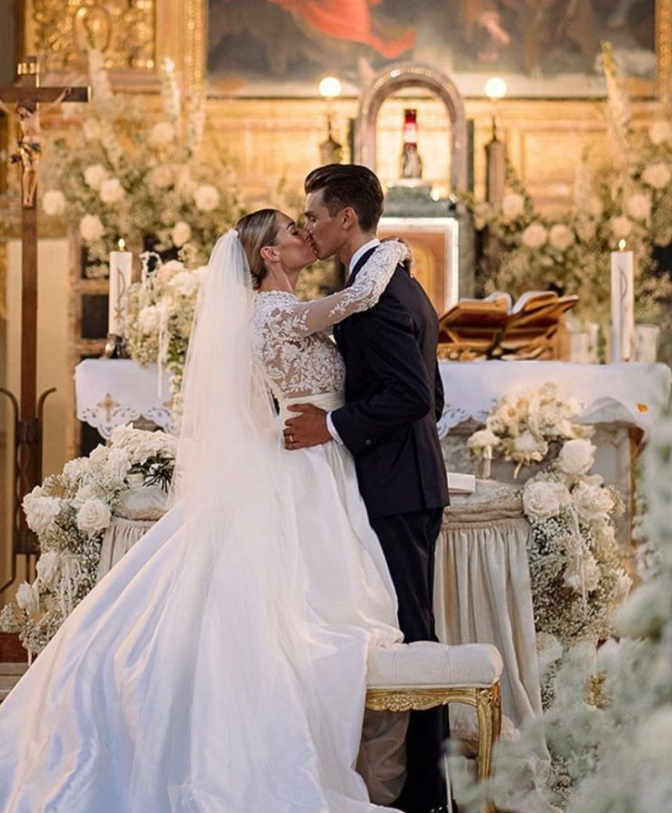 Valentino Rossi attended Luca Marini’s wedding photos then got back on a bike